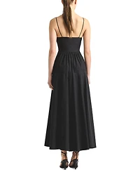 Derek Lam 10 Crosby Women's Unity Sweetheart Neck Tie-Front Dress