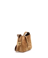 Pre-Owned Saint Laurent Baby Le 5 a 7 Supple Hobo Suede