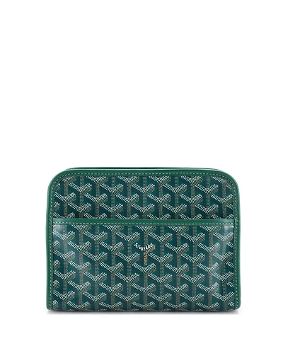 Pre-Owned Goyard Pm Jouvence Toiletry Pouch Coated Canvas