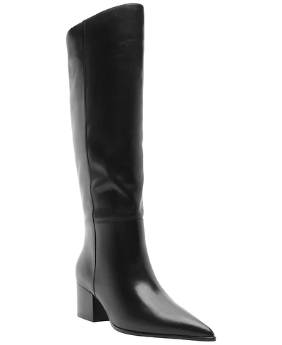 Arezzo Women's Ally Mid Block Tall Boots