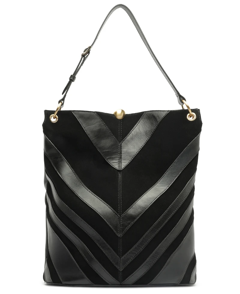 Arezzo Aurora Extra-Large Leather Hobo Handbag