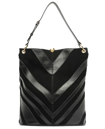 Arezzo Aurora Extra-Large Leather Hobo Handbag