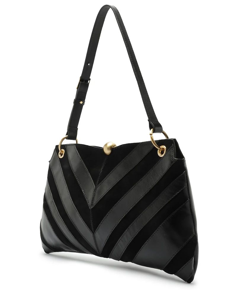 Arezzo Aurora Large Leather Shoulder Handbag