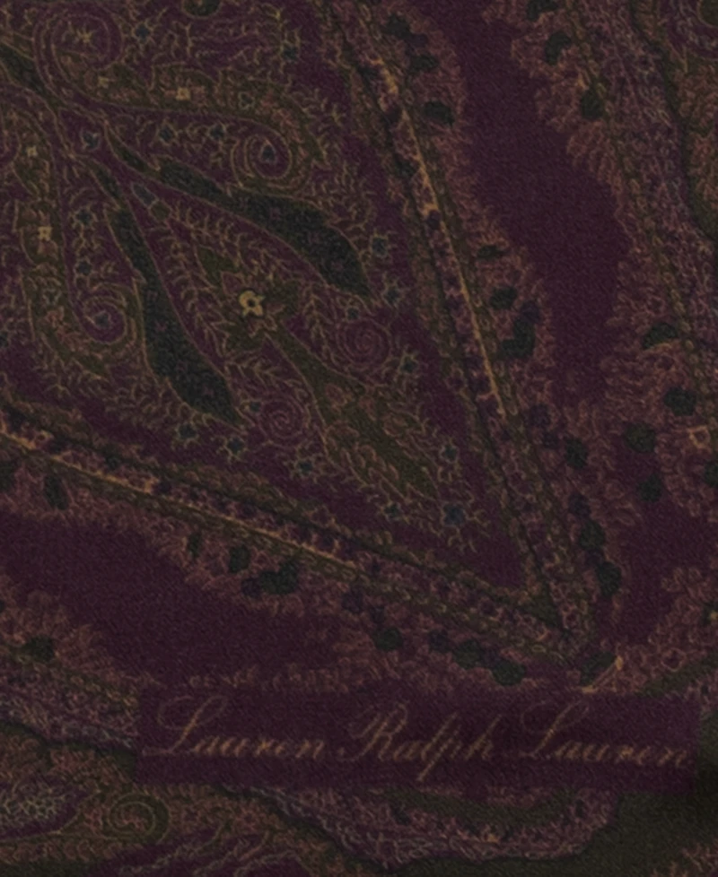 Lauren Ralph Lauren Paisley Square Scarf