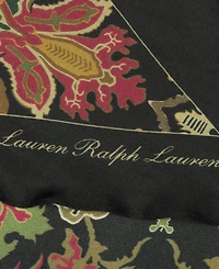 Lauren Ralph Lauren Paisley Large Diamond Scarf