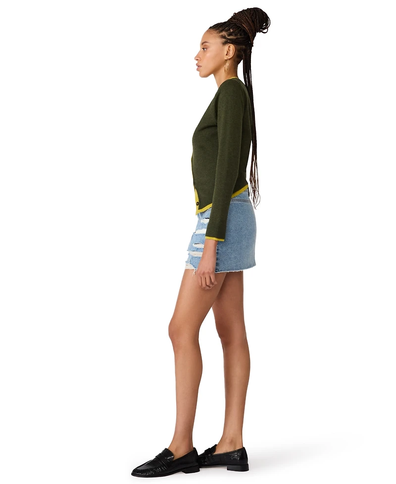 Steve Madden Women's Arwen Button-Front Cardigan Sweater