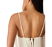 Steve Madden Women's Margan Sweetheart Neck Sleeveless Top