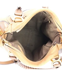 Pre-Owned Chloe Small Marcie Satchel Leather