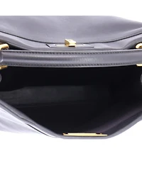 Pre-Owned Fendi Large Peekaboo Bag Rigid Leather
