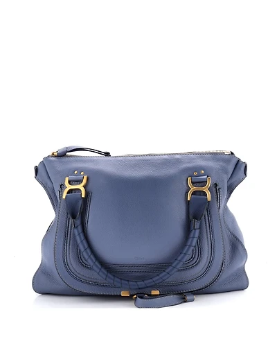 Pre-Owned Chloe Marcie Shoulder Bag Leather