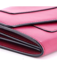 Pre-Owned Bvlgari Long Serpenti Forever Wallet on Chain Leather