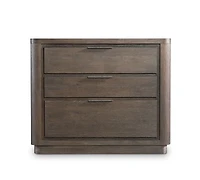 Bernhardt Outline 34" 3-Drawer Nightstand