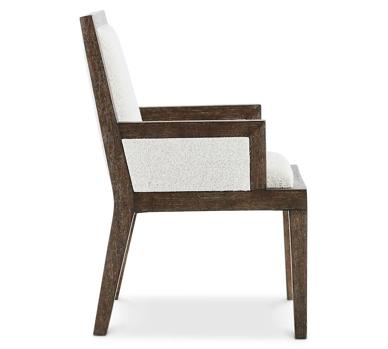 Bernhardt Outline 23.38" Wooden Frame Arm Chair