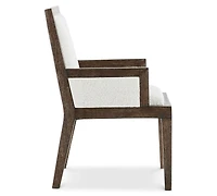 Bernhardt Outline 23.38" Wooden Frame Arm Chair