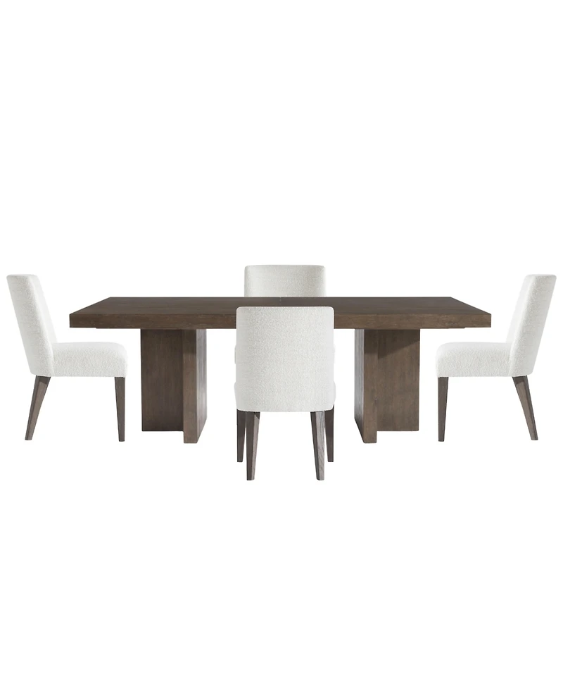 Bernhardt Outline 5-Piece Rectangle Dining Set (Table & 4 Side Chairs)