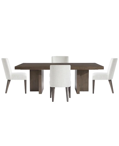 Bernhardt Outline 5-Piece Rectangle Dining Set (Table & 4 Side Chairs)