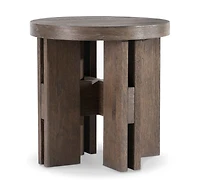 Bernhardt Outline 2-Piece Round Coffee Table & Side Table Set