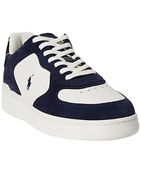 Polo Ralph Lauren Men's Masters Classic Low-Top Retro Sneakers
