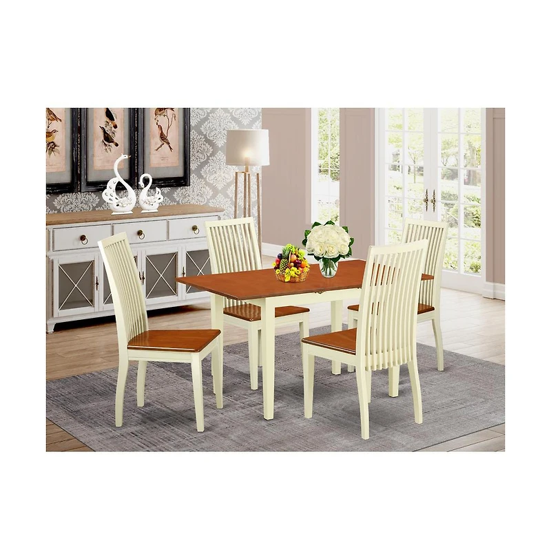 East West Furniture Dining Room Set