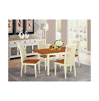 East West Furniture Dining Room Set