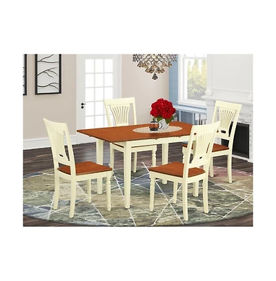 East West Furniture 5 Piece Kitchen dinette set