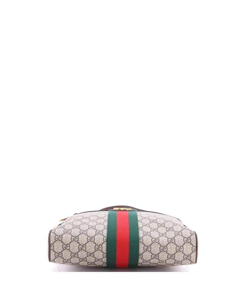 Pre-Owned Gucci Medium Ophidia Messenger Bag Gg Coated Canvas