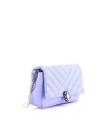 Pre-Owned Bvlgari Mini Serpenti Cabochon Shoulder Bag Diagonal Quilted Leather