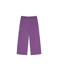 Deux par Deux Toddler Girls (2T - 5T) Knitted Wide Leg Pants