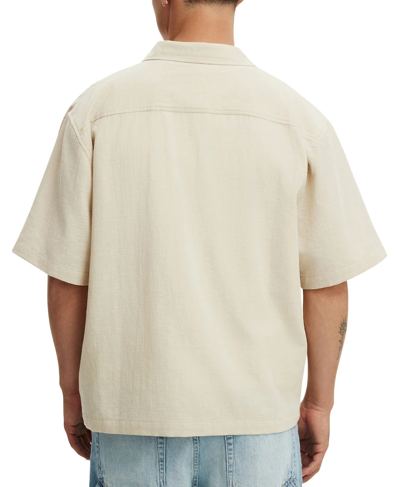 Cotton On Men's Essential Relaxed-Fit Shirt