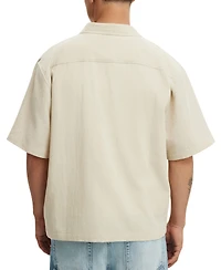 Cotton On Men's Essential Relaxed-Fit Shirt