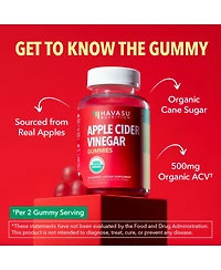 Apple Cider Vinegar Gummies, Havasu Nutrition, Apple Flavor
