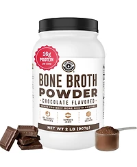 Left Coast Performance Bone Broth Protein, Left Coast Performance, Chocolate, 32oz