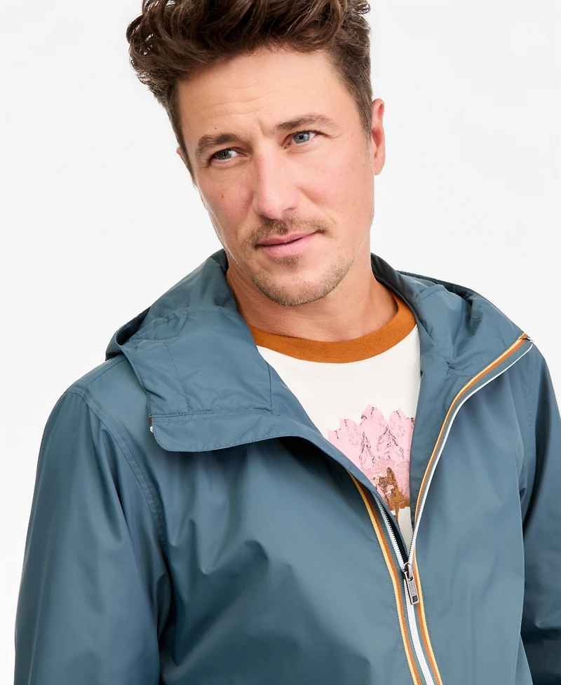 Sun + Stone Men's Felix Zip-Up Windbreaker Jacket, Macy's Exclusive