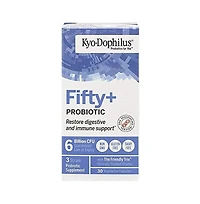 Kyo-Dophilus Fifty+ Probiotic, Restore digestive and immune support, 30 Vegetarian Capsules