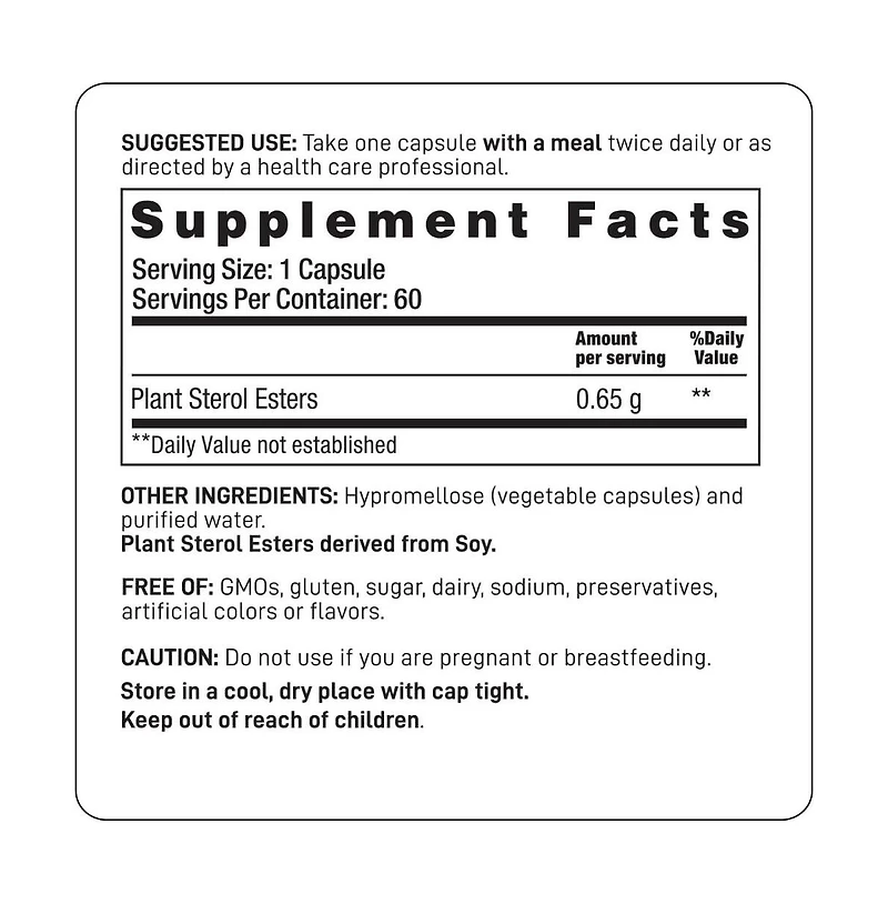 ModuChol Daily Heart Support, 60 capsules.