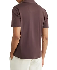 Reiss Men's Earl Air-Water Cotton Polo Shirt