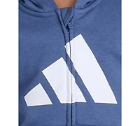 adidas Boys' 2T-7 Long-Sleeve Full-Zip Jacket and Pants, 2-Piece Set