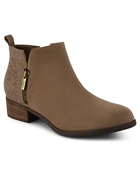 Toms Women's Dahlia Zipper Ankle Booties