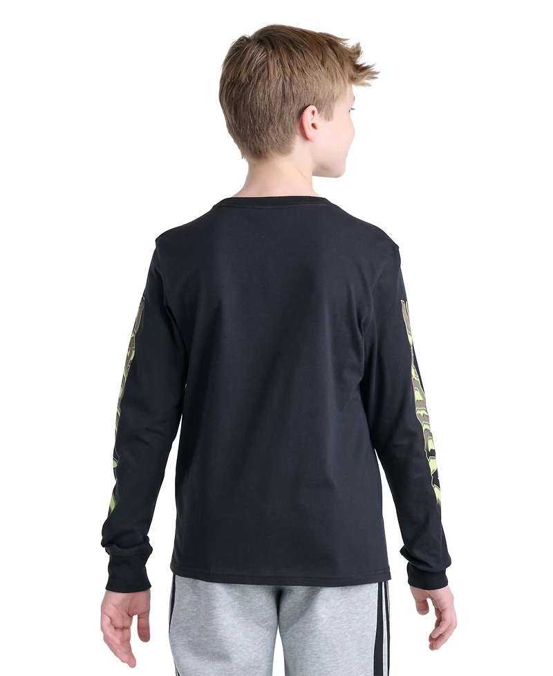 adidas Boys' 8-20 Long-Sleeve Built for Speed T-Shirt