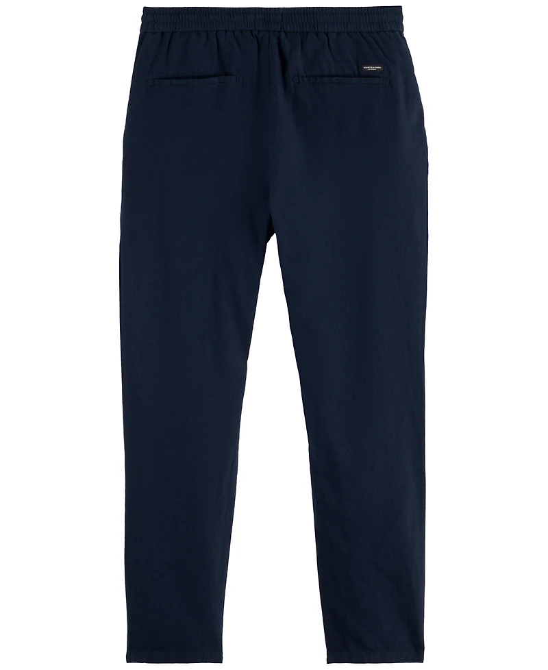 Scotch & Soda Men's Warren Drawstring Linen Pant