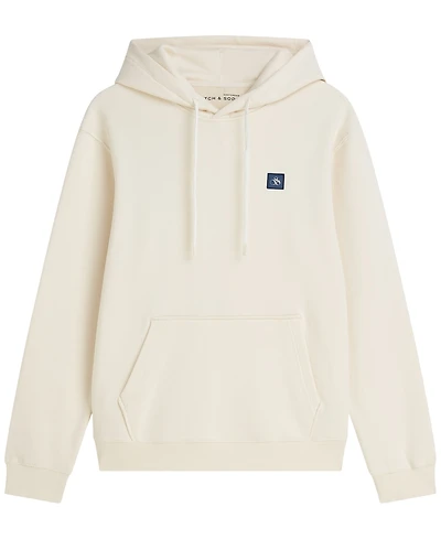 Scotch & Soda Men's Logo Badge Regular-Fit Hoodie