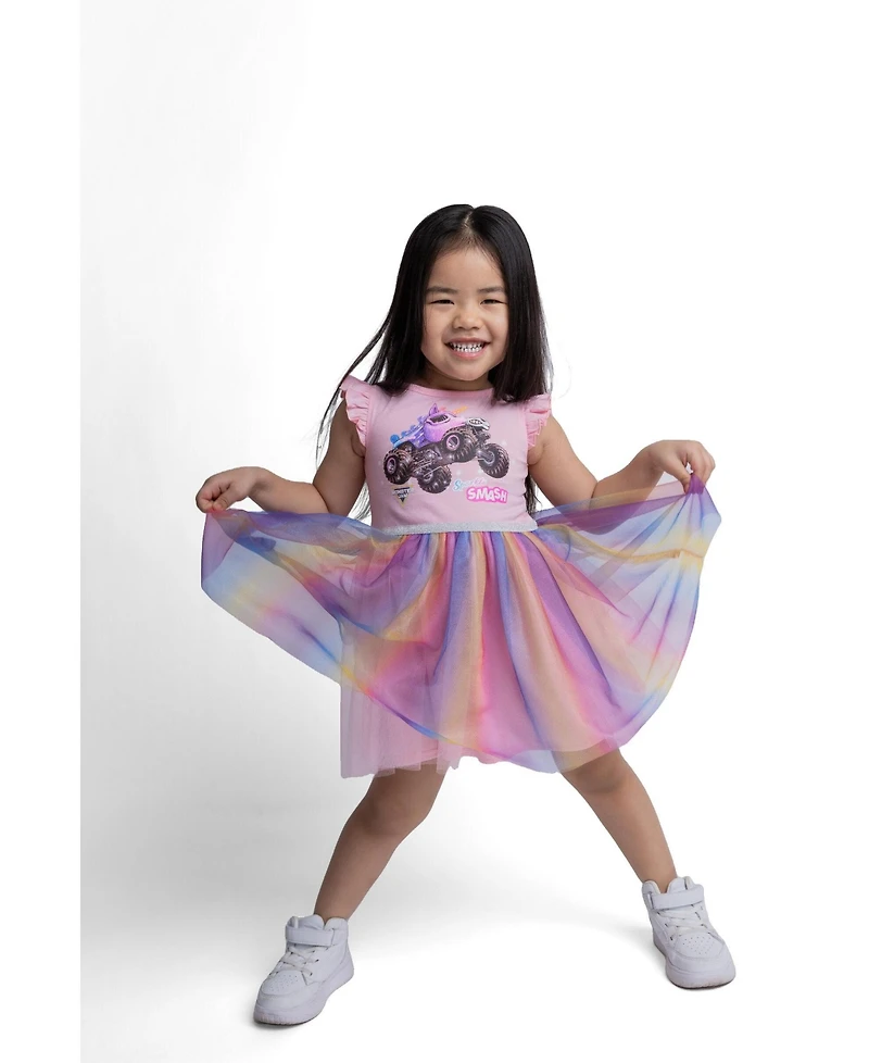 Monster Jam Sparkle Smash Toddler Girls' Tutu Dress