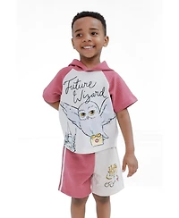Harry Potter Toddler Boy's (2T-4T) 2-Piece Hooded Tee and Shorts