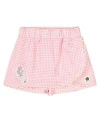 John Deere Girl's (5-12) 2-Piece T-Shirt and Bottoms Set