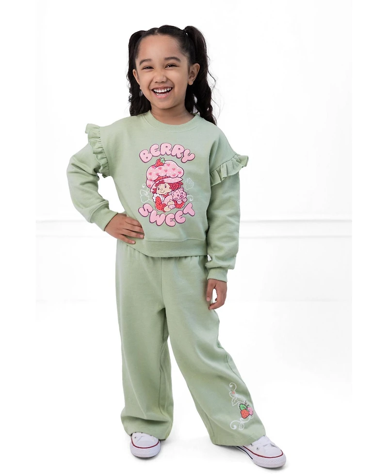 Strawberry Shortcake Girls (5 - 12) 2-Piece Fleece Sweatshirt and Pants Set