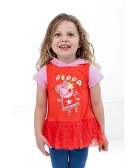 Peppa Pig Little Girls' (5-8) Cosplay Hooded Tee