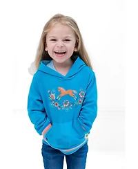John Deere Little Girls (5-7) Fleece Hoodie