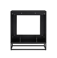 Augusta Home Holly and Martin Frescan Criss-Cross Electric Fireplace