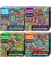 Quokka 1000 Piece Puzzle for Adults – 223 Hidden Secrets, Engaging Audio Story, Snap-Tight Thick Pieces