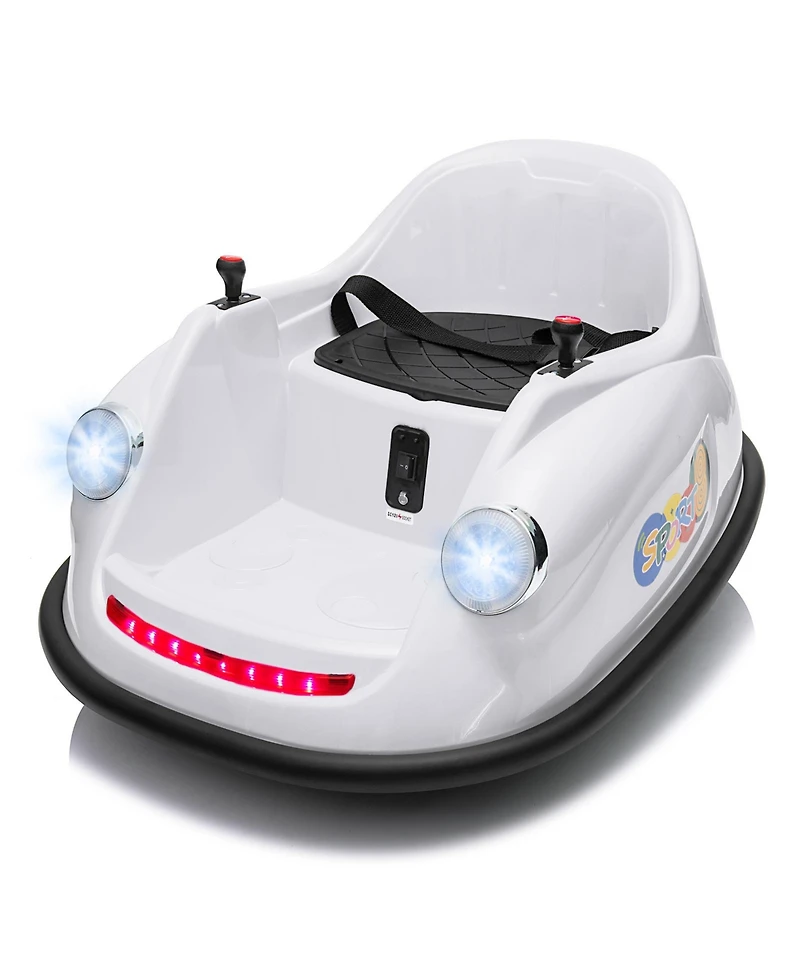 homfan 12V Electric Ride-On Bumper Car for Kids